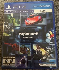 PlayStation VR Demo Disc PS4