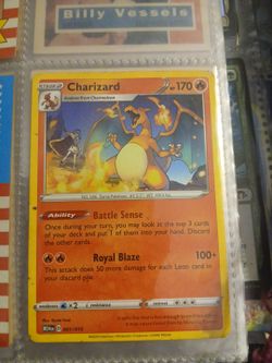 Pokémon Charizard mint card
