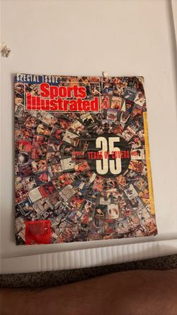 Sports Illustrated 35 Years of Covers Special Issue Vintage Magazine