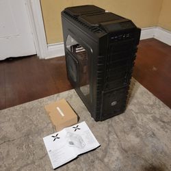 Cooler Master HAF X-Towering Game Computer Case Extender ATX Windowed Side Panel 
