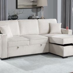 Sectional Sleeper With Storage