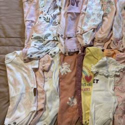 0-3months Clothes For Baby Girl