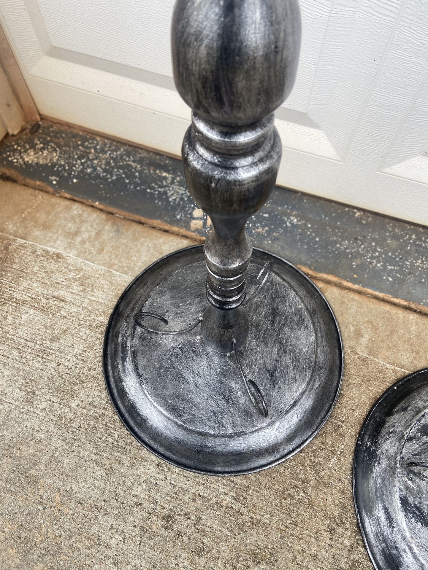Silver Medal Decorative Stands/ Candle Holders