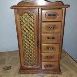 Vintage Music Jewelry Box 