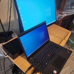 Docking Station ( Device to connect two or three monitors ). Dell K16A Thunderbolt Dock USB Type-C HDMI, DisplayPort. Thunderbolt & VGA.  Nothing wron