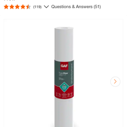 Tiger Paw 1000 sq. ft. Premium Synthetic Roofing Underlayment Roll