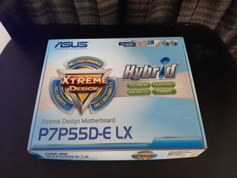 Computer Motherboard ASUS P7P55D-E  LX