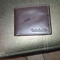 Brown Leather Timberland Wallet 