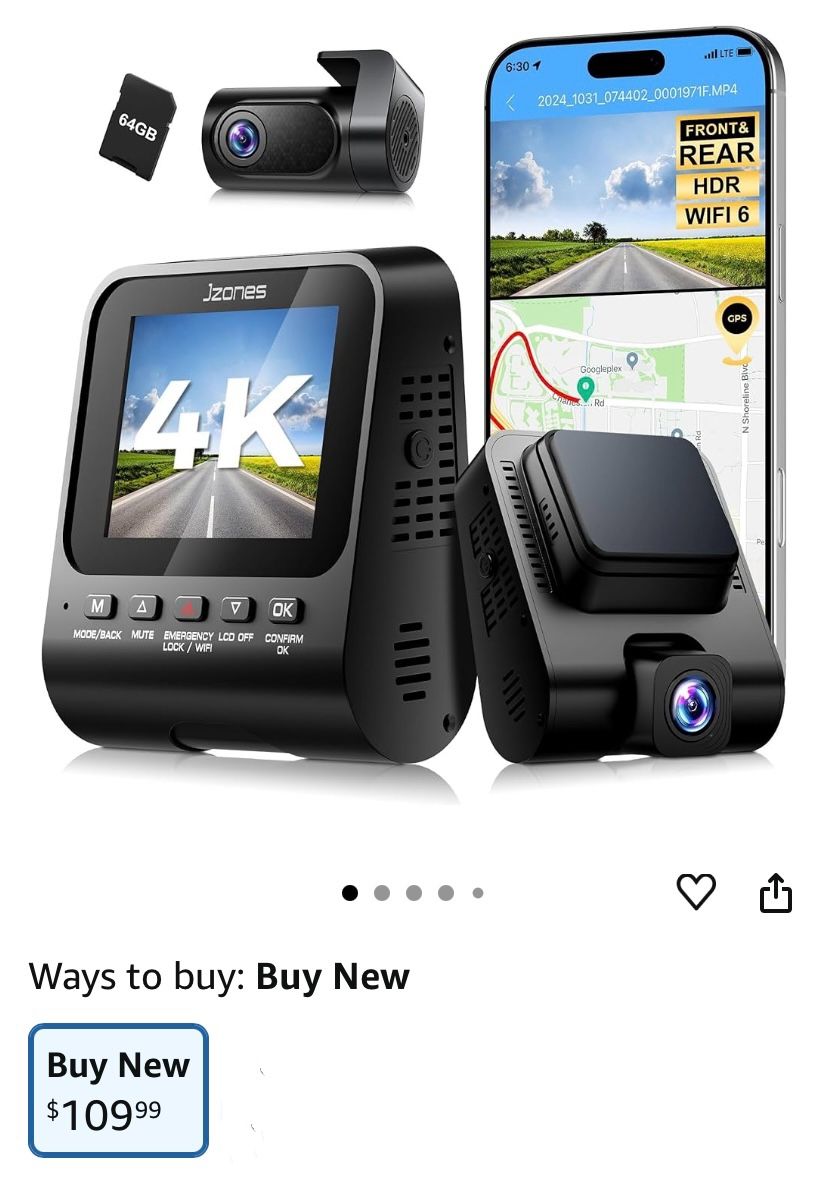 Dash Cam Front and Rear