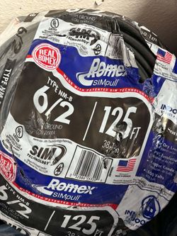 New Romex wire 6/2