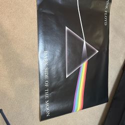 Large Pink Floyd vinyl poster