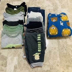 18 Month Boy Clothing (H&M Pants, Tommy Bahama Shirt, & More)