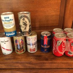 Unique Beer & Plastic Coke Cans