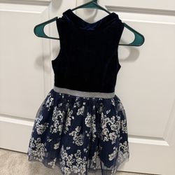 Velvet fancy dress