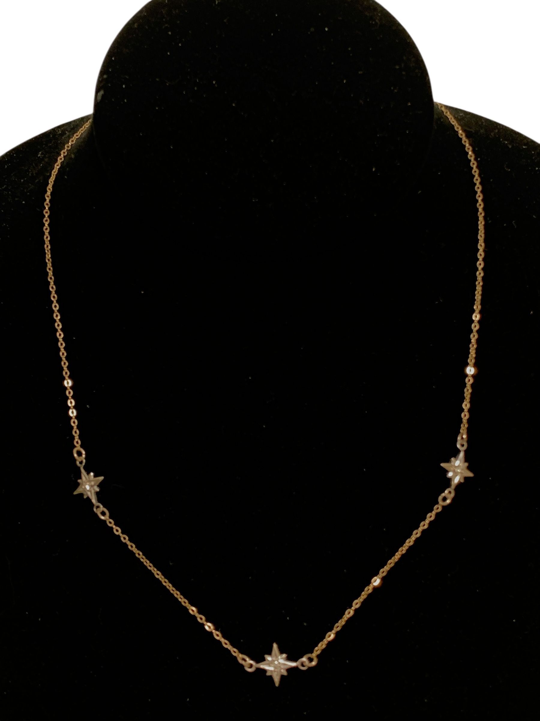 16" Gold ladies necklace #31803