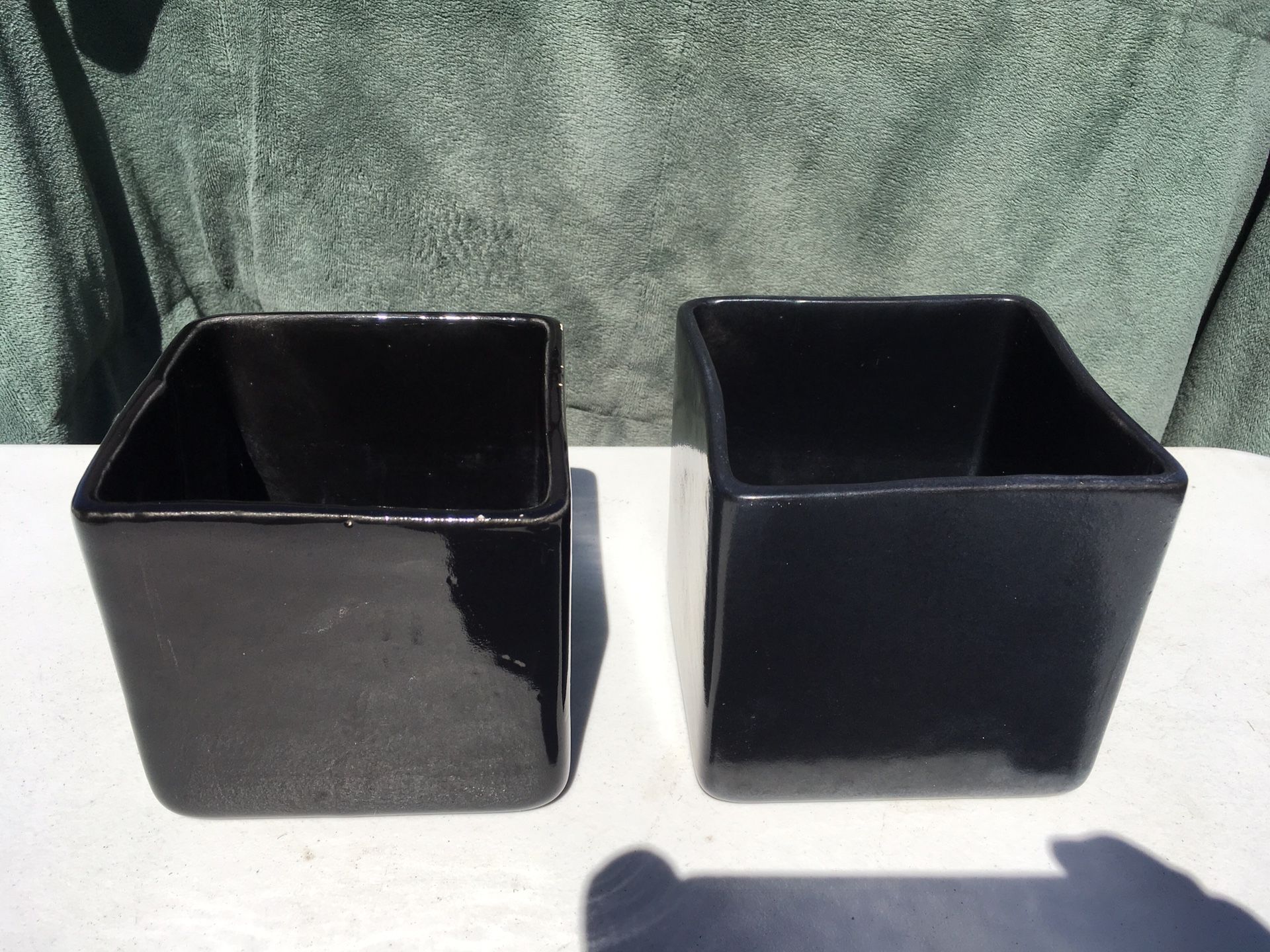 Ceramic Planter Pots, Succulent Cactus Plant Containers,4 1/2”W X4”H $3. Ea