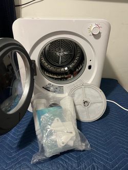 NEW EUHOMY 1.5 Cu. Ft. Portable Electric Dryer โ Tested & Working