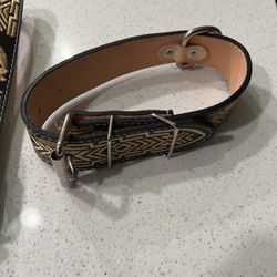 Dog Collar With Leash 