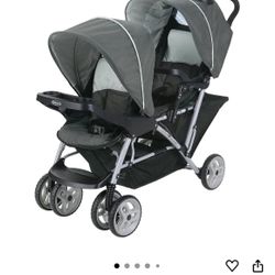 New Graco DouGlider Double Stroller 