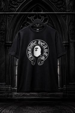 Chrome hearts x bape shirt *size small*