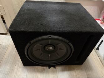 Subwoofer With Box& Amp