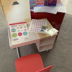 American Girl Doll, Flip Top Desk, 2015, Retired, New In Box