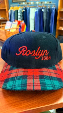 Roslyn 1886 Baseball Hats.