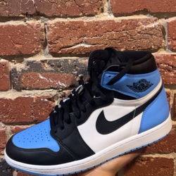 Jordan 1 unc toe size 10.5