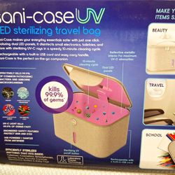 Sani-Case UV LED Sterilizing Travel Bag Sanitizer Bag

