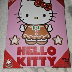 Hello Kitty Christmas Wall Art