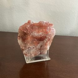 Natural Pink Calcite Crystal – Peach Calcite Decor Stone