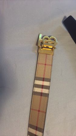 Burberry reversible men’s belt