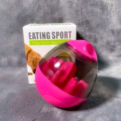 Treat Dispensing Ball For Dogs & Puppies!