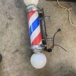 Light Up Barber Pole 