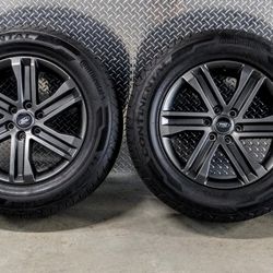 2025 LIKE NEW FORD F-150 20" WHEELS WITH LIKE NEW CONTINENTAL TIRES 275/60/20 FOR ANY F-150 EXPEDITION OR NAVIGATOR FROM 2004 TO 2026