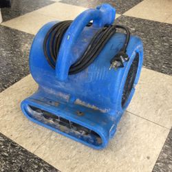 3-SPEED 1/4 HP AIR MOVER BLOWER FLOOR CARPET DRYER FAN PAINT DRYWALL