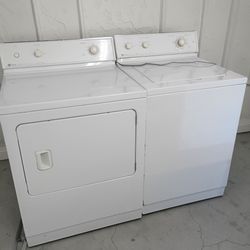 Washer and dryer set