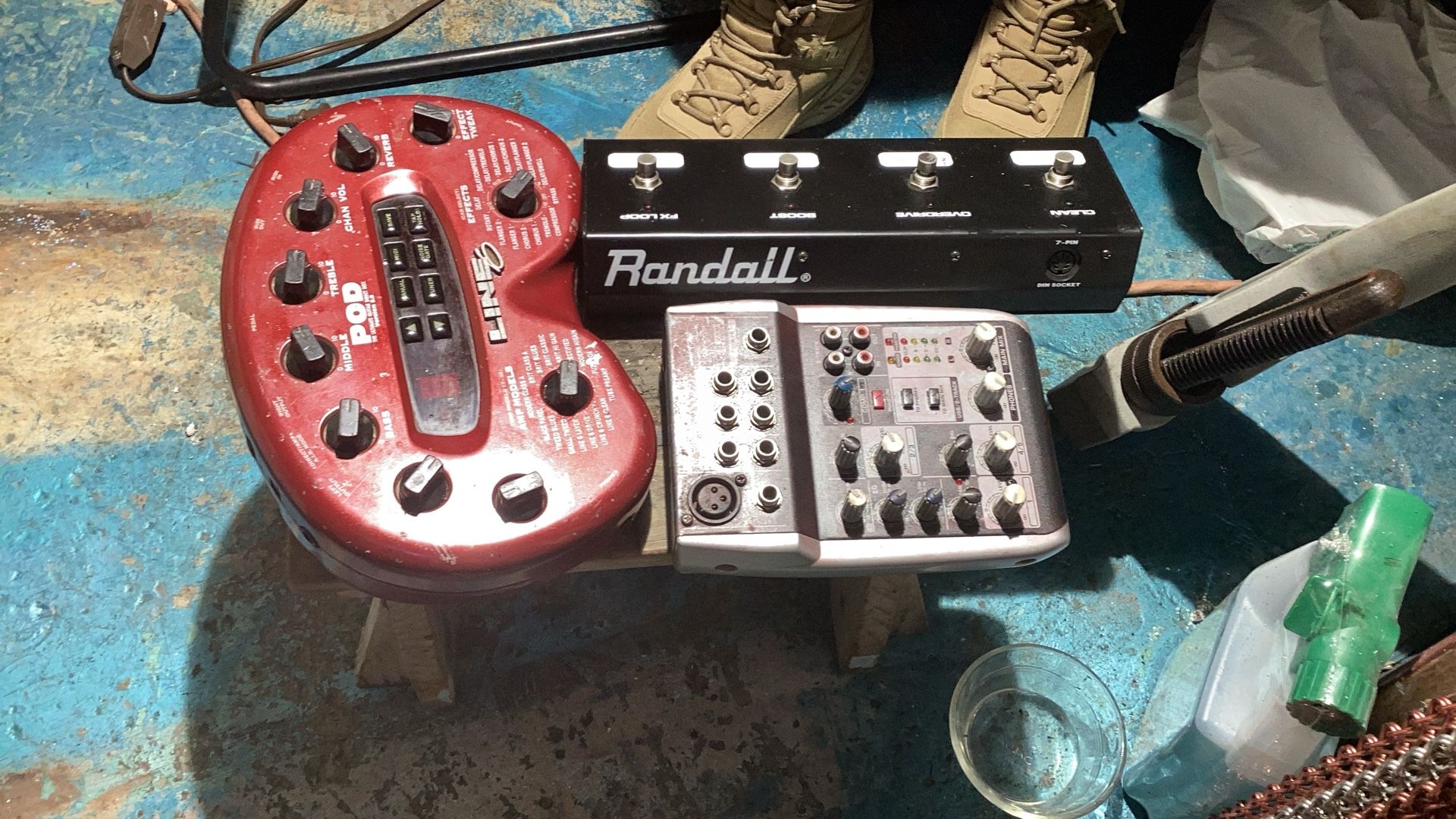 Guitar amps and accessories