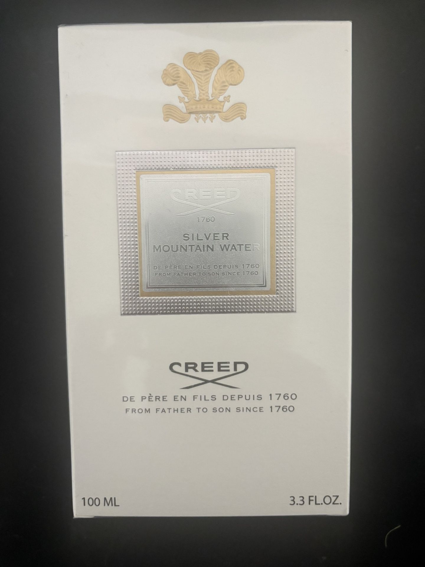 Creed silver Mountain Water 