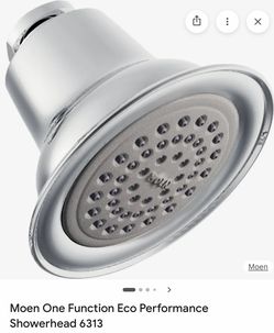 Moen shower head