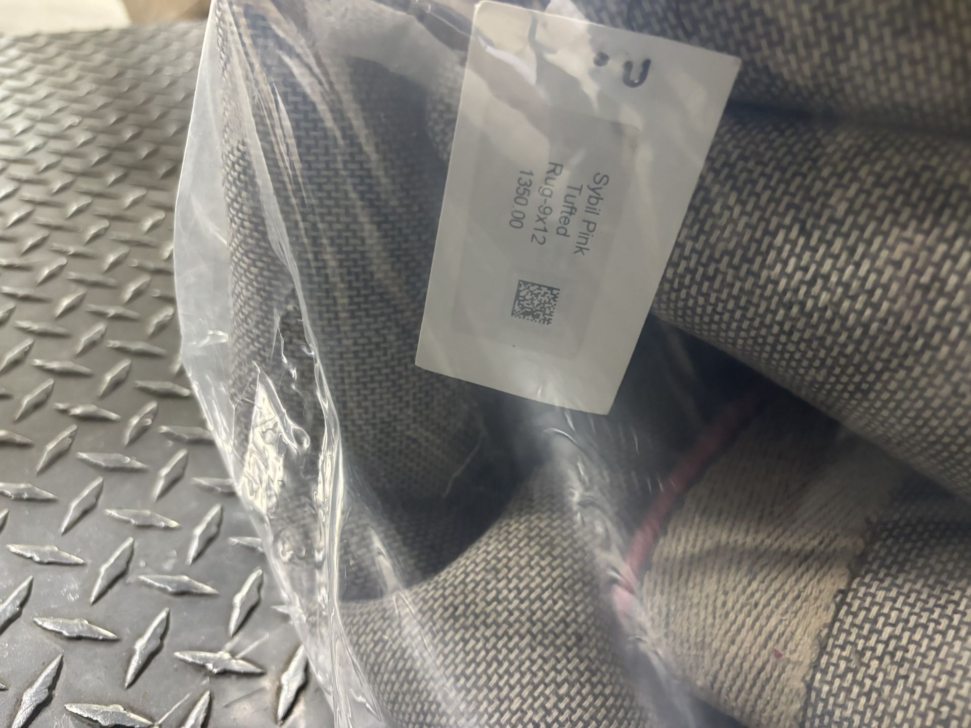 Sybil Pink Tufted Rug 9x12