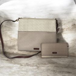 Fossil purse wallet set