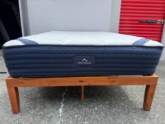 Queen Size Dreamcloud Mattress- Platform Bed Frame Optional