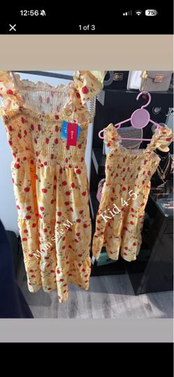 Mommy and daughter dress