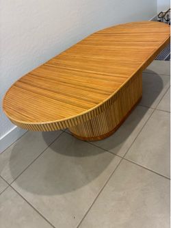 Gabriella rattan coffee table from Woven