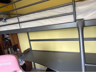 Bunk bed and desk  unit