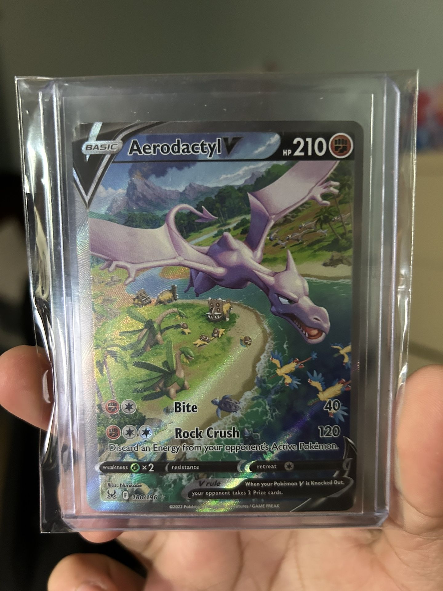 Aerodactyl V ALT ART Lost Origin