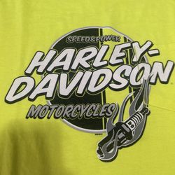 Large Harley Davidson Speed & Power Pocket Tee