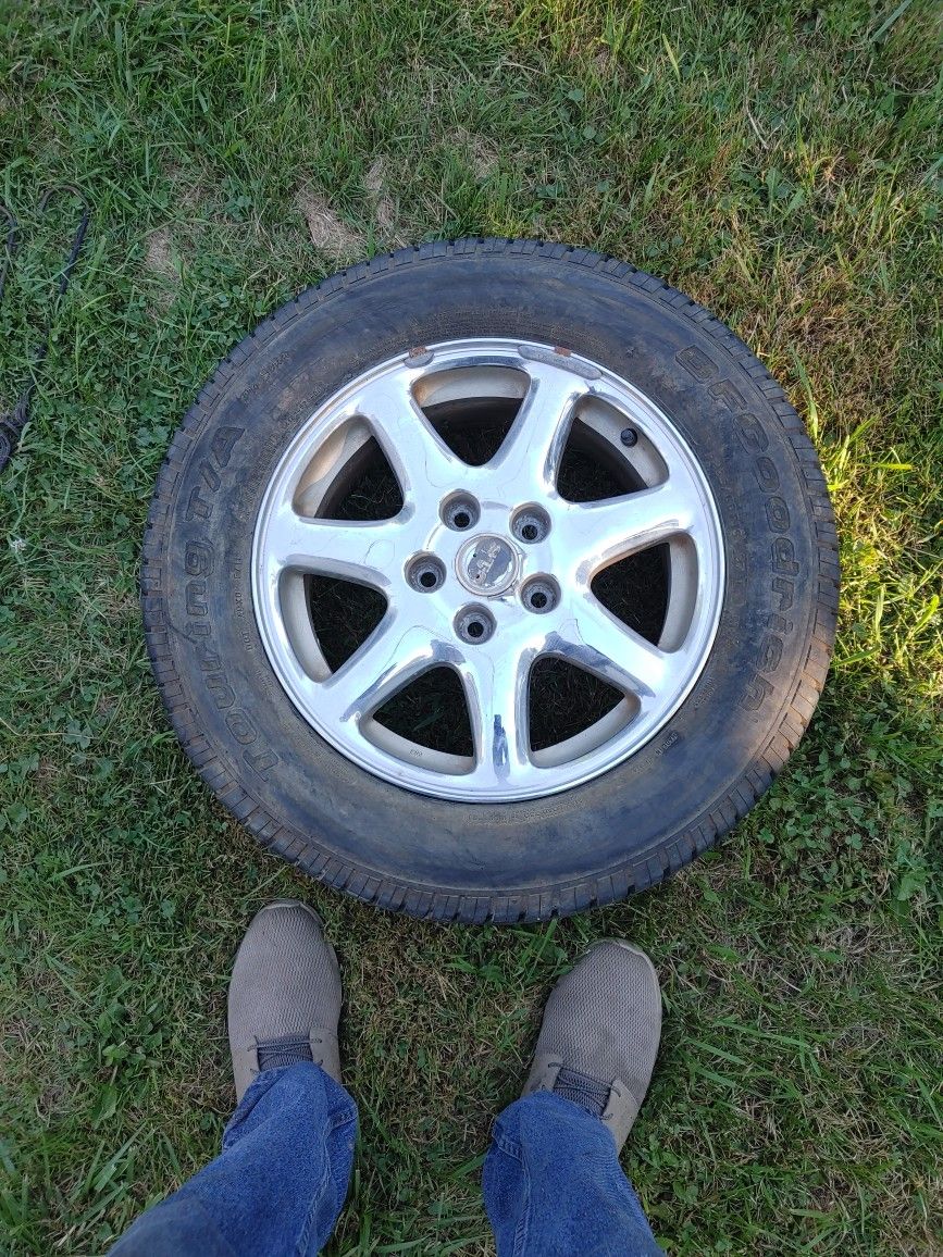 STS Cadillac Original Rim And Tire 09 $60