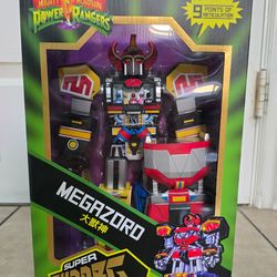 Mighty Morphin Power Rangers Megazord Super Cyborg Super7  NEW